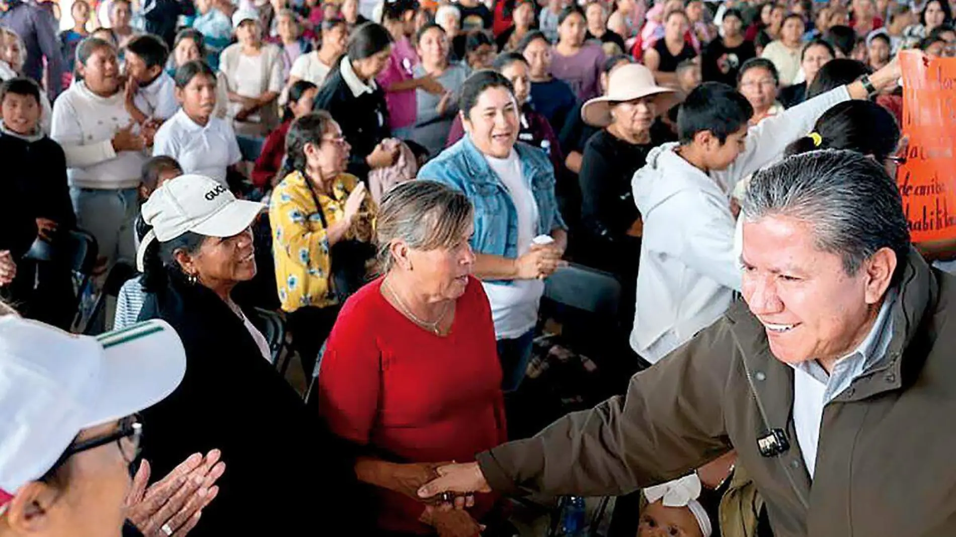 David Monreal en Nochistlán, Zacatecas